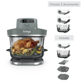 Build Your Own Ninja Crispi Pro Glass Air Fryer in Ash Gray