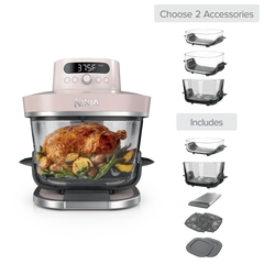 Build Your Own Ninja Crispi Pro Glass Air Fryer in Rose Quartz