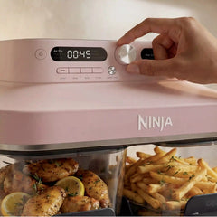 Ninja Crispi DualZone™ Countertop Glass Air Fryer - Cyberspace