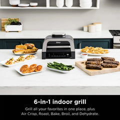 Ninja Foodi XL Indoor Grill and Air Fryer with Thermometer