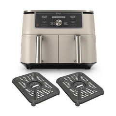 Ninja Foodi XL 10-QT Dual Air Fryer in Stone - Stone and Gold
