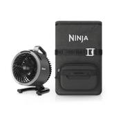 Shark Portable Misting Fan & Ninja 36 Can Backpack Cooler Bundle