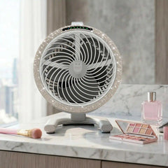 Shark FlexBreeze HydroGo™ Pro Fan in Pink Diamond - Graphite