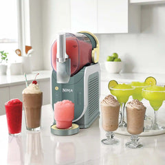 Ninja SLUSHi Slushie Machine in Luminous Blue, 7+ Servings - Soft Sage