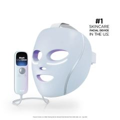 Shark CryoGlow™ LED Face Mask in Frosted Green - Blue Frost