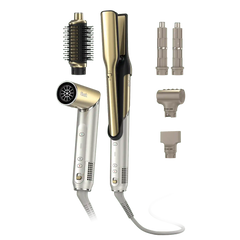 Shark Glam™ Hair Styler in Pink - Gold