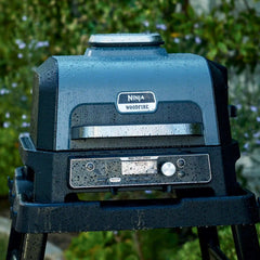 Ninja Woodfire Premium XL BBQ Grill in Green and Gold - Green & Gold