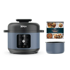 Ninja® HyperHeat™ 9-in-1 Electric Pressure Cooker, 6.5 Qt Multi-Cooker with SimpliServe™ Pot, 1200W, Blue Macaron - Blue Macaron