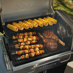 Ninja™ FlexFlame™ Grill and Smoker in Green - Green