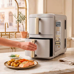 Ninja DoubleStack™ 10-QT Double Air Fryer in Stone Gold - Stone Gold