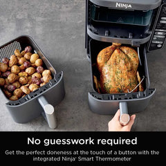 Ninja DoubleStack™ Double Basket Air Fryer and Thermometer