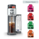 Ninja Thirsti™ Soda Machine in Cyberspace and Drink Mix Bundle