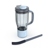 Ninja BlendBOSS™ 26oz Travel Tumbler and Straw in Cyberspace - Cyberspace
