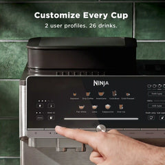 Ninja AutoBarista™ Fully Automatic Espresso Machine in Stainless Steel - Stainless Steel