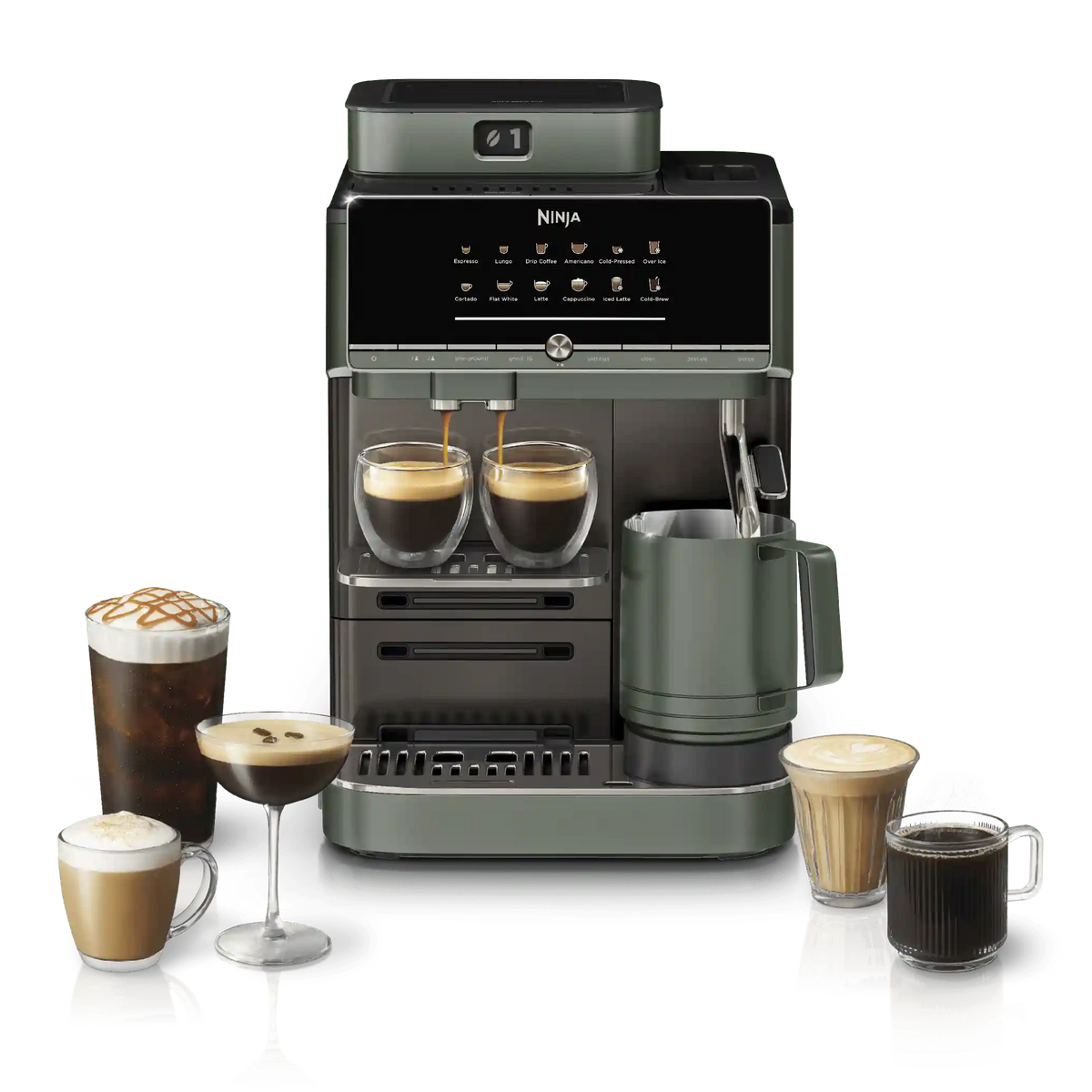 Ninja AutoBarista™ Pro Fully Automatic Espresso Machine in Vista Green - Vista Green