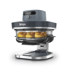 Ninja Crispi Pro Glass Air Fryer Bundle in Cyberspace