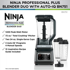 Ninja Professional Plus Blender with Cups