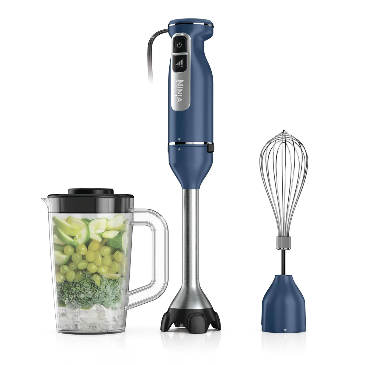 Ninja Power Immersion Blender with Whisk in Deep Navy - Deep Navy