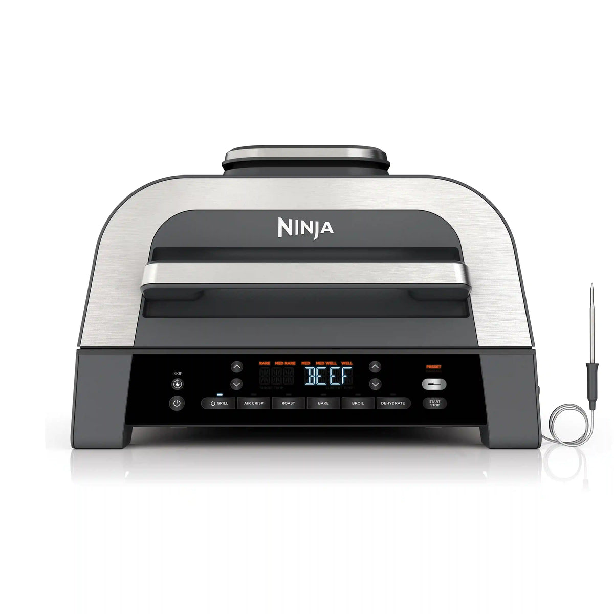 Ninja Foodi XL Indoor Grill and Air Fryer with Thermometer