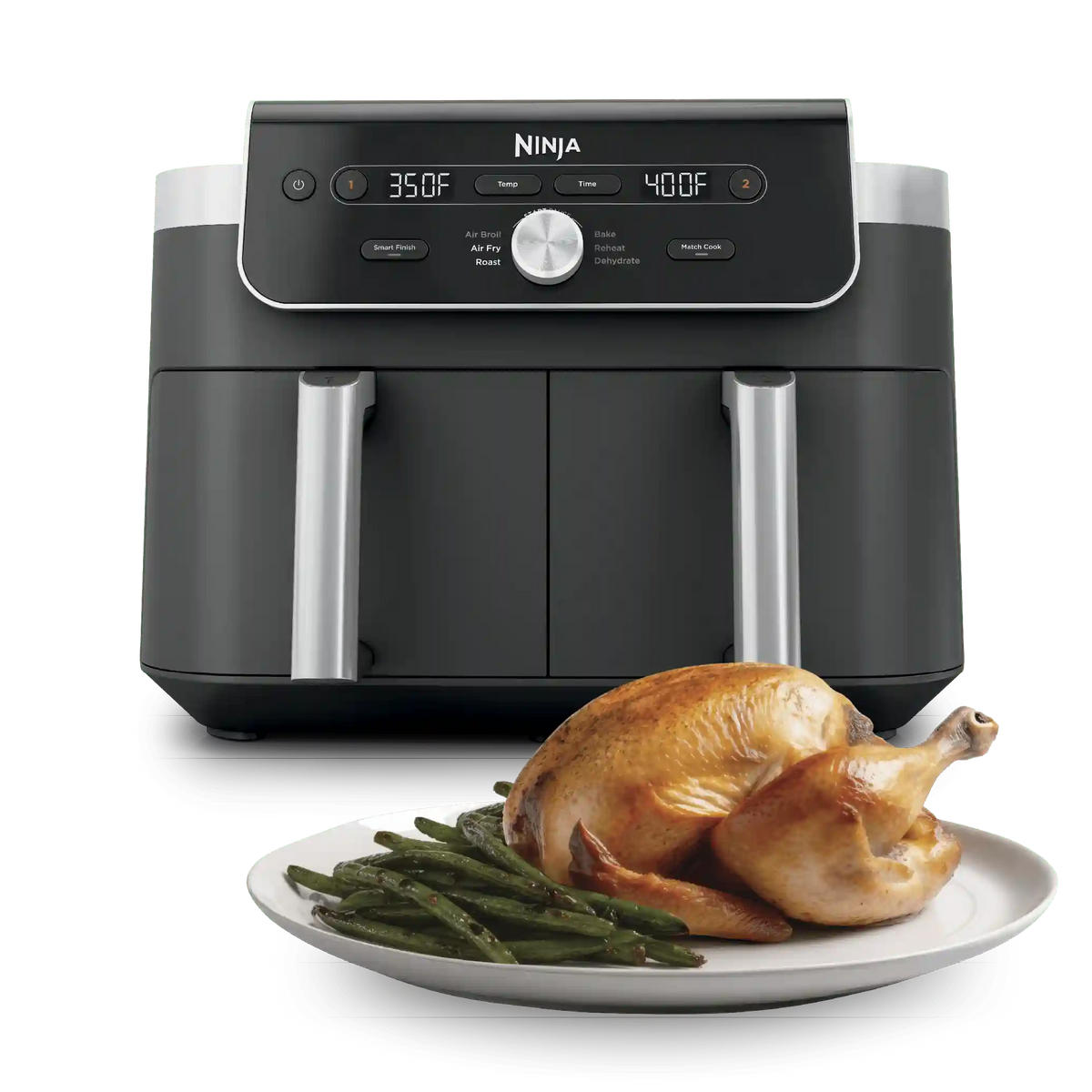 Ninja DualZone™ 10-QT Dual Air Fryer - Grey