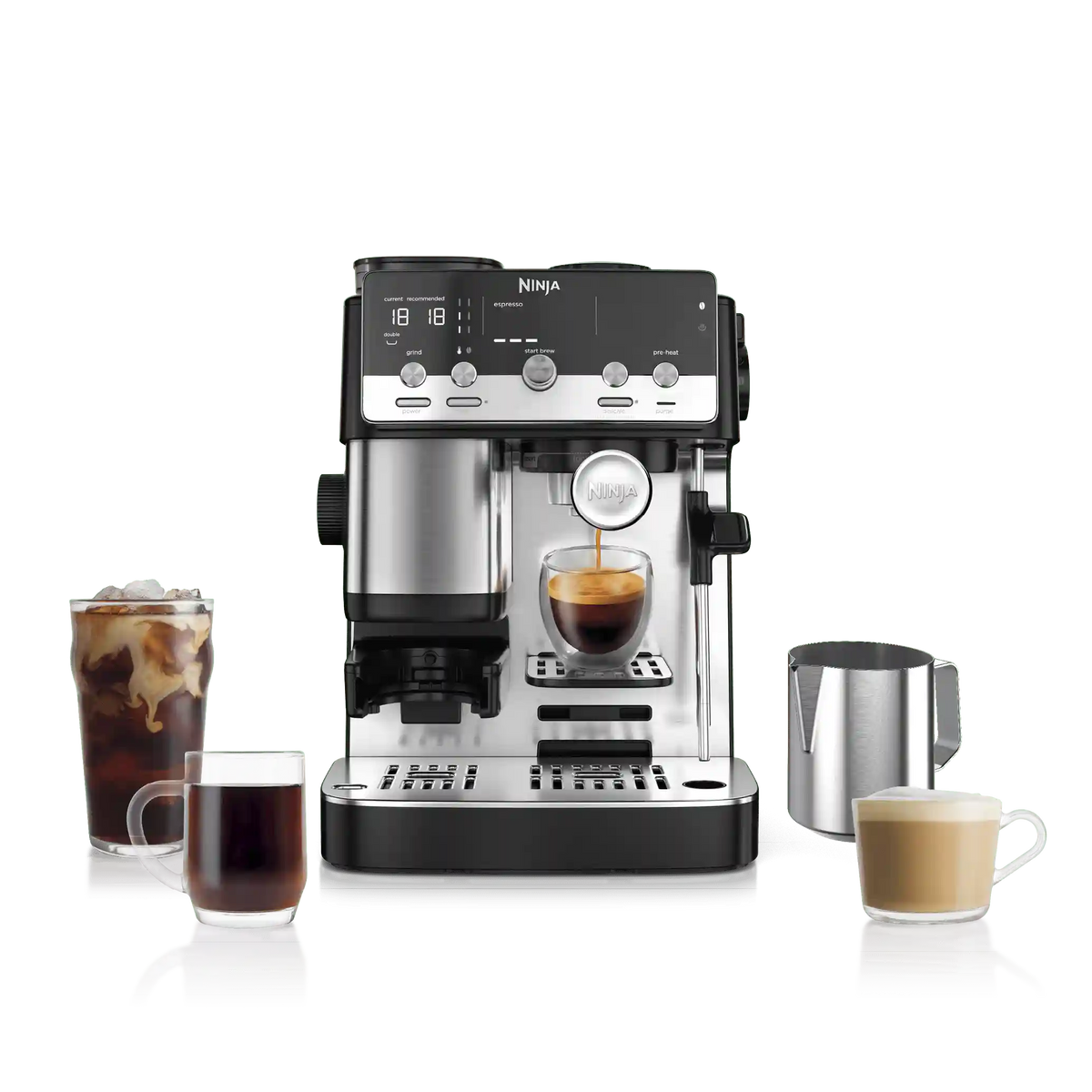 Ninja Luxe™ Café Mini Espresso Machine - Black