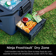 Ninja FrostVault™ 30qt Hard Cooler with Cold Dry Zone in Pink - Pink