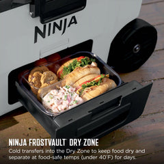 Ninja FrostVault™ 45qt Cooler with Wheels & Accessories in Cloud White