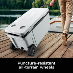 Ninja FrostVault™ 65qt Cooler with Wheels in Cloud White - Cloud White