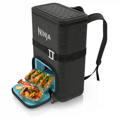 Ninja FrostVault™ 24 Can Backpack Cooler in Yellow - Charcoal Gray
