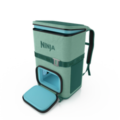 Ninja Outdoor FrostVault™ Go 36-Can Backpack Cooler in Royal Blue - Green