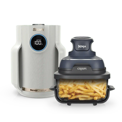 Ninja Crispi Glass Air Fryer and Air Purifier Bundle