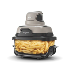 Ninja Crispi 4-in-1 Glass Air Fryer in Stone - Stone