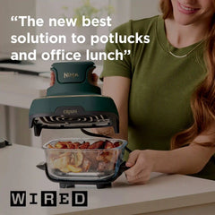 Ninja Crispi 5-in-1 Glass Air Fryer in Emerald