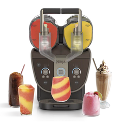 Ninja™ SLUSHi™ Twist Slushie Machine in Blue, 10+ Servings - Taupe