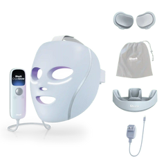 Shark CryoGlow™ LED Face Mask & Charging Stand in Blue