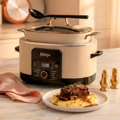 Ninja PossibleCooker™ Pro Multicooker, Sea Salt Grey - Stone and Gold