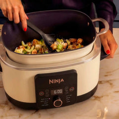 Ninja PossibleCooker™ Pro Multicooker, Sea Salt Grey - Stone and Gold