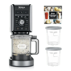 Ninja CREAMi 11-in-1 Ice Cream Maker - Stone Silver