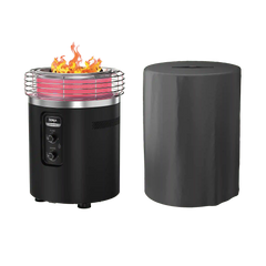 Ninja Fireside360 Outdoor Heater & Fire Pit with Cover Bundle