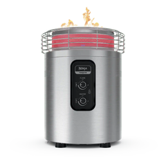 Ninja™ Fireside360™ Fire Pit and Outdoor Heater - Stainless Steel