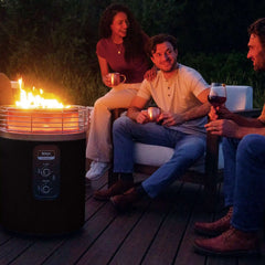 Ninja™ Fireside360™ Fire Pit and Outdoor Heater - Stainless Steel