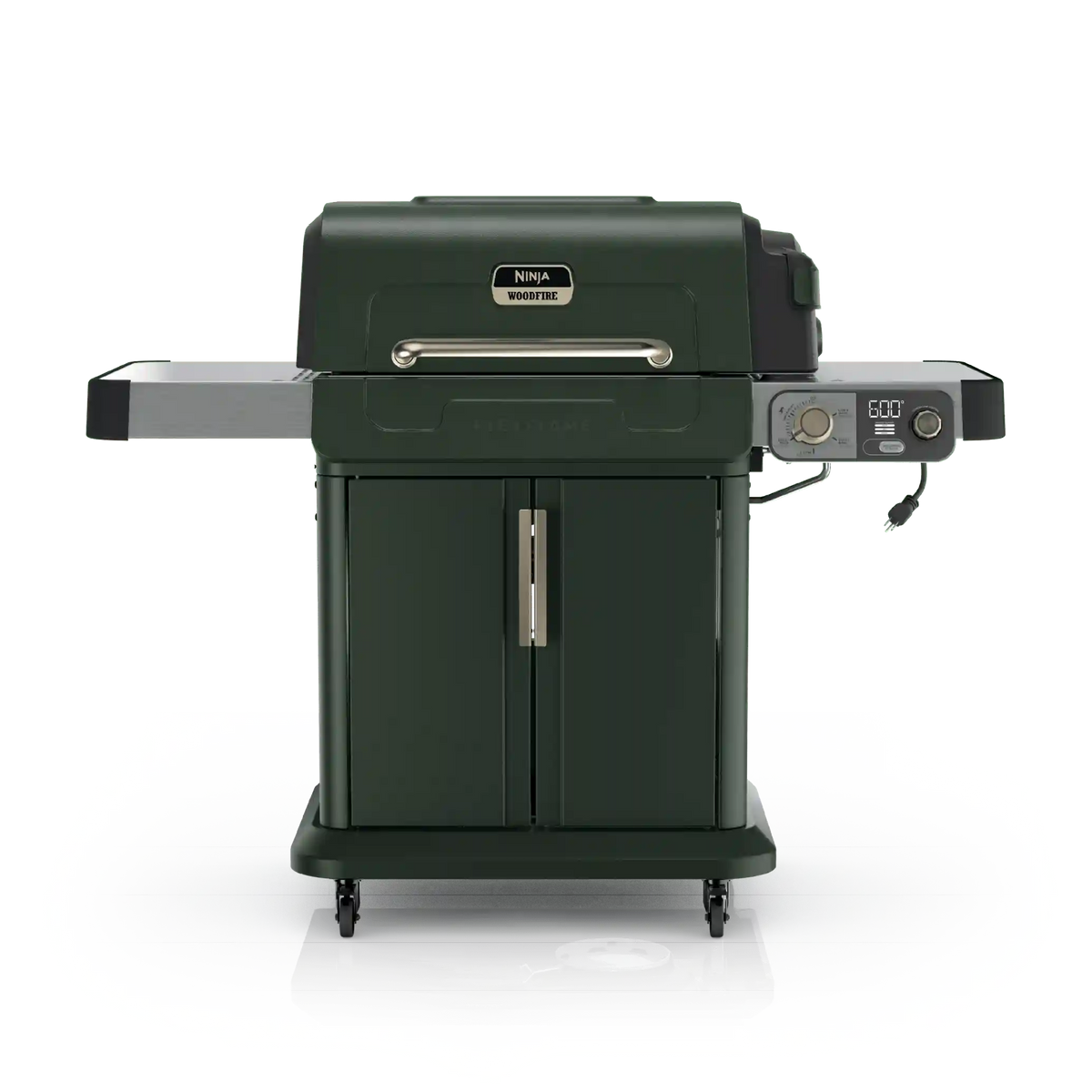 Ninja™ FlexFlame™ Grill and Smoker in Green - Green