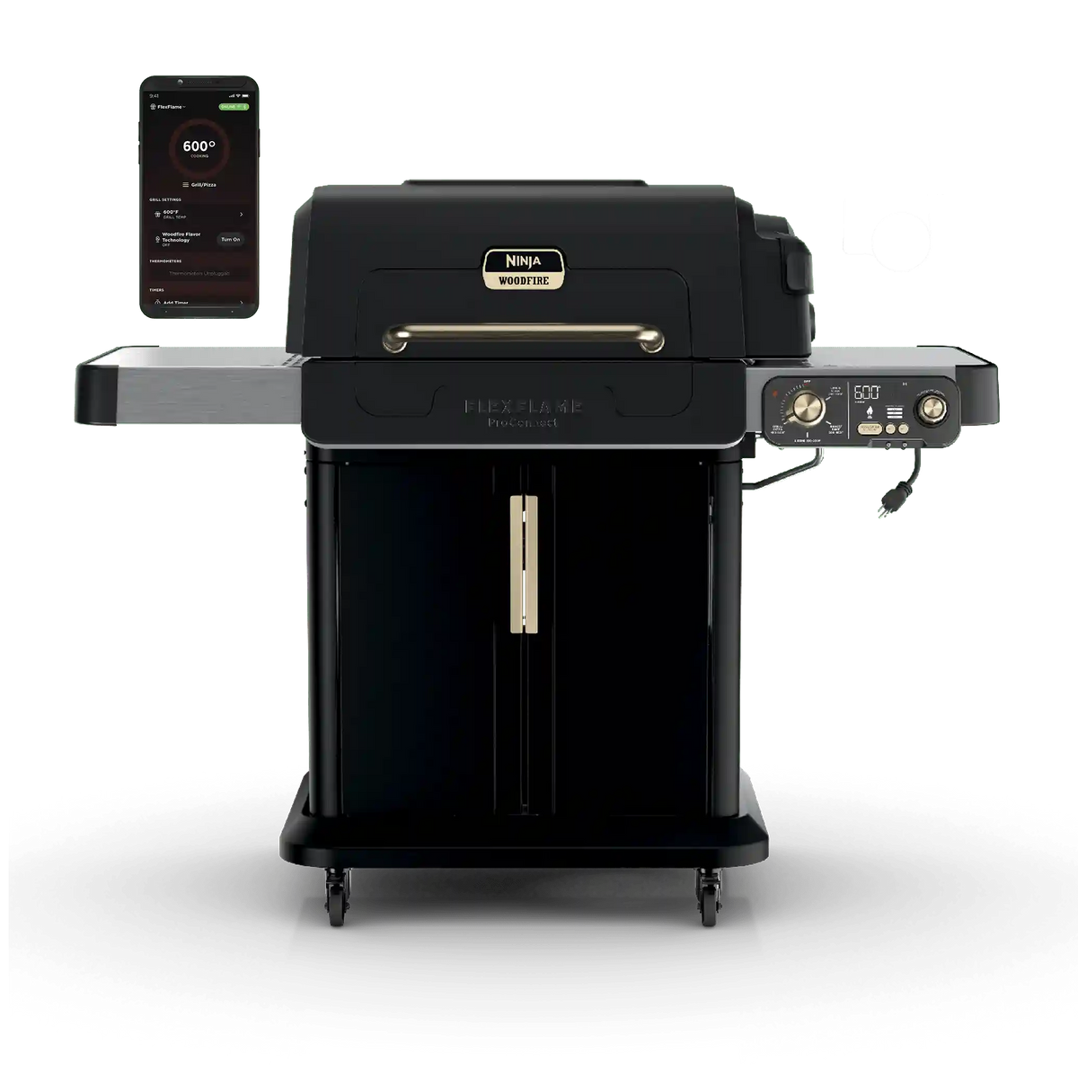 Ninja™ FlexFlame™ Grill and Smoker with ProConnect™