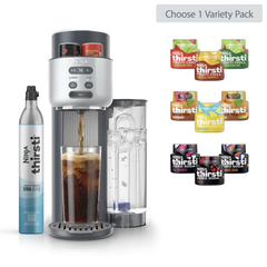Ninja Thirsti™ Soda Machine Bundle in Cyberspace Extra CO2 Bundle