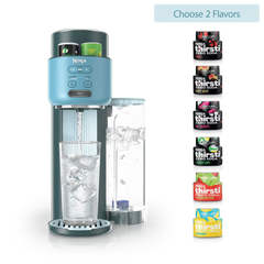 Ninja Thirsti™ Soda Machine in Teal and Drink Mix Bundle