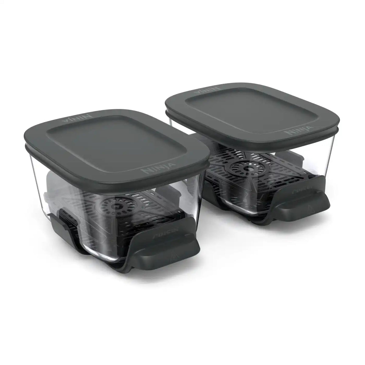 Ninja® Crispi® DualZone™ 4-QT CleanCrisp™ Container 2-PK Bundle